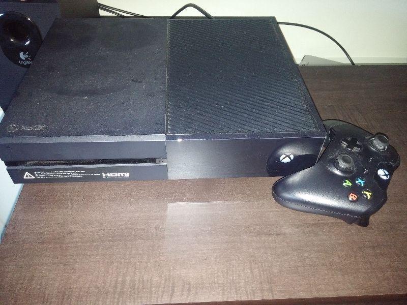 Xbox one 500g with 8 games