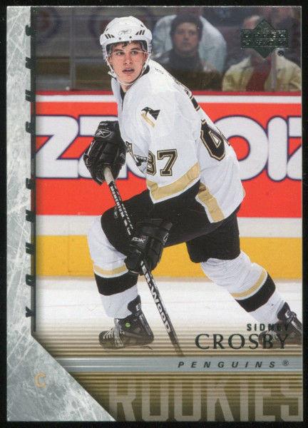 SIDNEY CROSBY .... 2005-06 Upper Deck Young Guns ... ROOKIE CARD