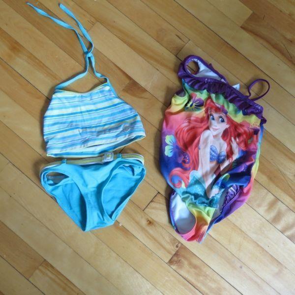 2 swim suits size 5/6