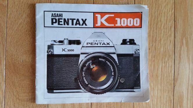 Asahi Pentax K1000 Owners Manual