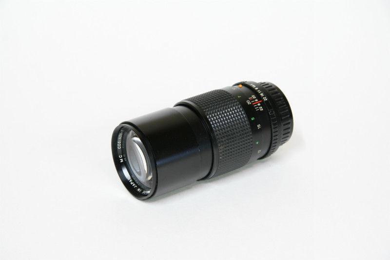 Cosina 200mm Lens