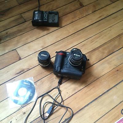 Nikon D3 DSLR with vintage lens