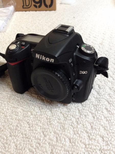 Nikon D90 with Sigma 18-200mm lens $500 OBO
