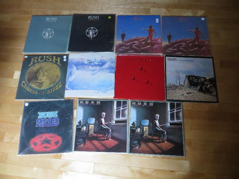 RUSH LPS FOR SALE