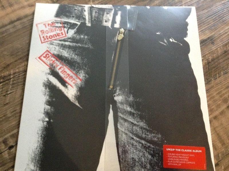 ROLLING STONES STICKY FINGERS VINYL LP LIMITED EDITION NEW