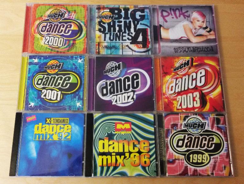 Various Dance CDs, P!nk and Big Shiny Tunes Album