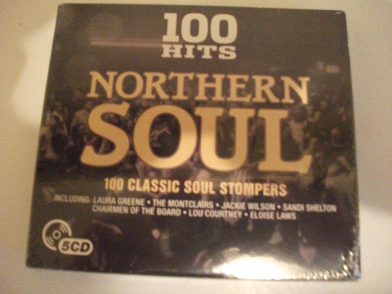 NORTHERN SOUL 100 HITS .5 C.D'S. NEW !