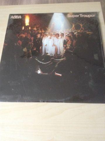 Original 1980 ABBA Super Trouper Vinyl Sealed!