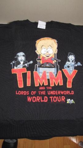 Timmy & the Lords of the Underworld (South Park) T-Shirt(medium)
