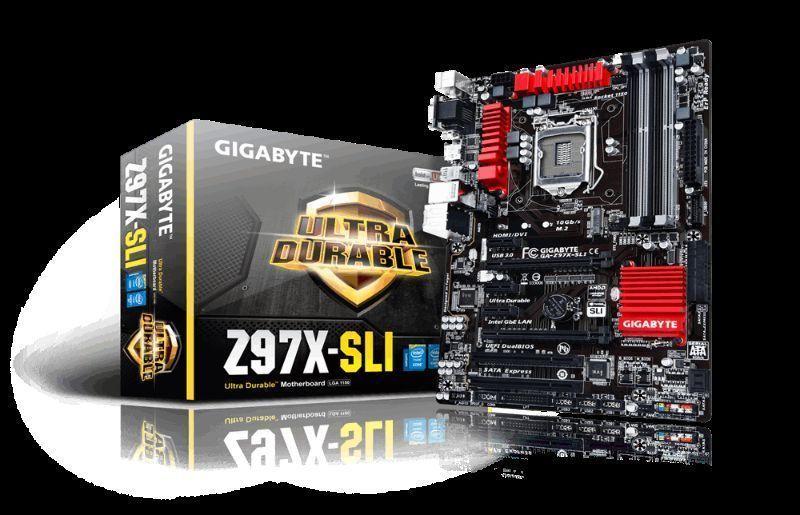 Gigabyte Z97x-SLI motherboard - NEW