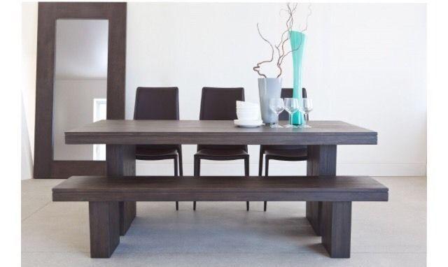 Structube dining room table and chairs