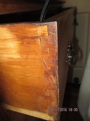 Beautiful Antique Solid Wood Dresser, Original Oak Keyholes