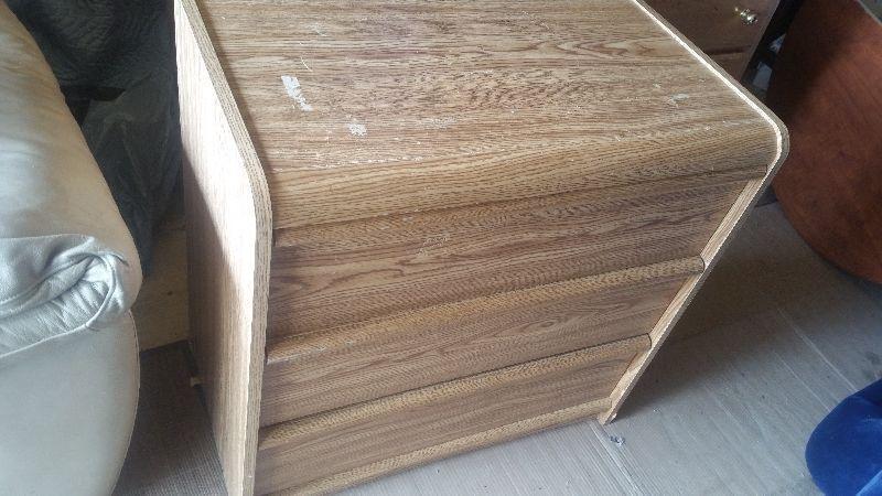 solid wood 3 drawer dresser delivery included