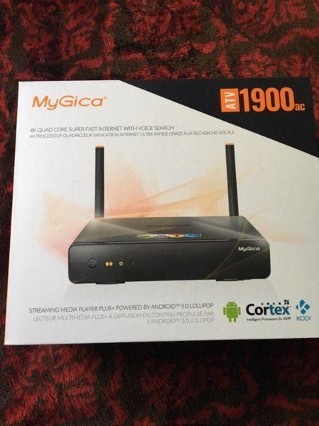 My Gica 1900ac Android box$220 FaSt