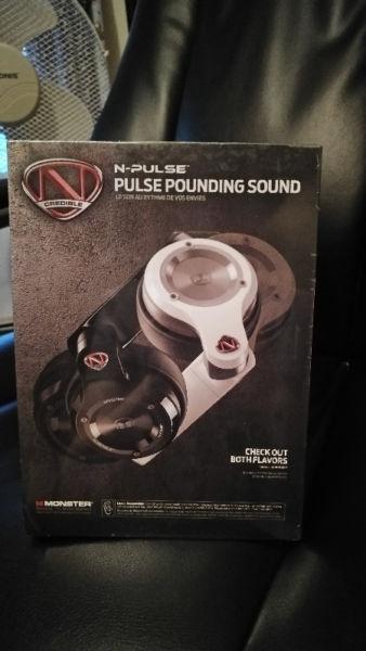 Monster NCredible NPulse Headphones (unopened)