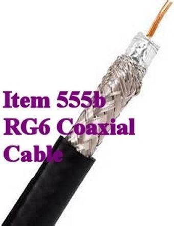 RG6 Coaxial Cable any length for you 3 inch to 1000 feet