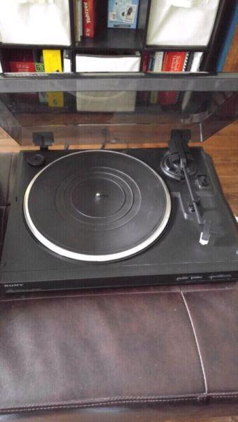 Turntable and records