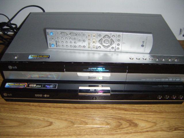 2 LG dvd/pvr recorders for sale
