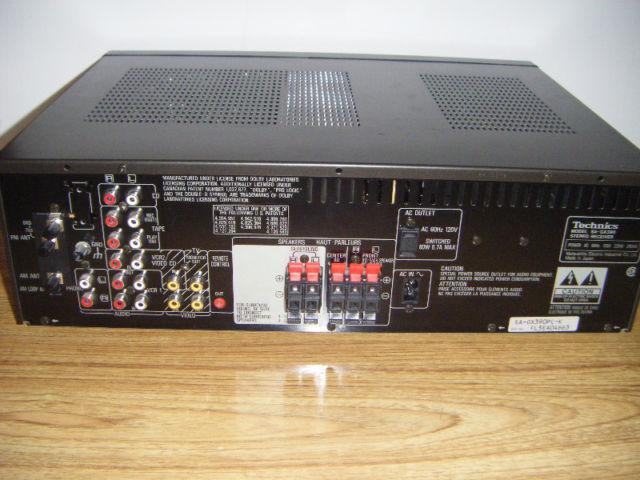 Technics surround sound receiver for sale