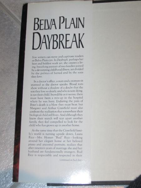 ...An Excellent NOVEL...Daybreak!