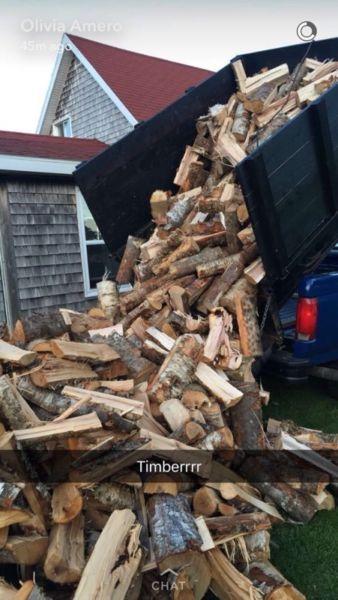 Firewood Cut, Split, Delivered