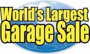World's Largest Garage Sale at The  Exhibition Centre