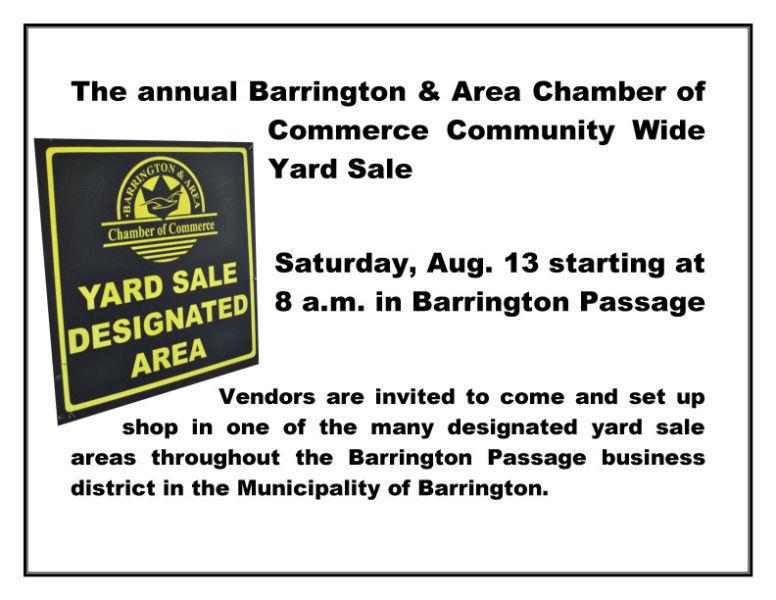 Community wide yard sale
