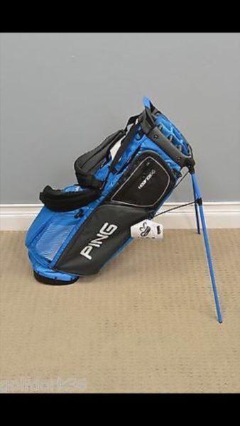 Ping hoofer 14 blue black golf bag