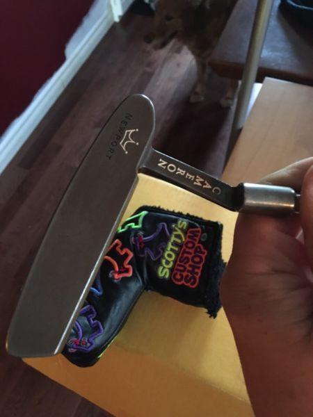 Scotty Cameron the art of putting putter