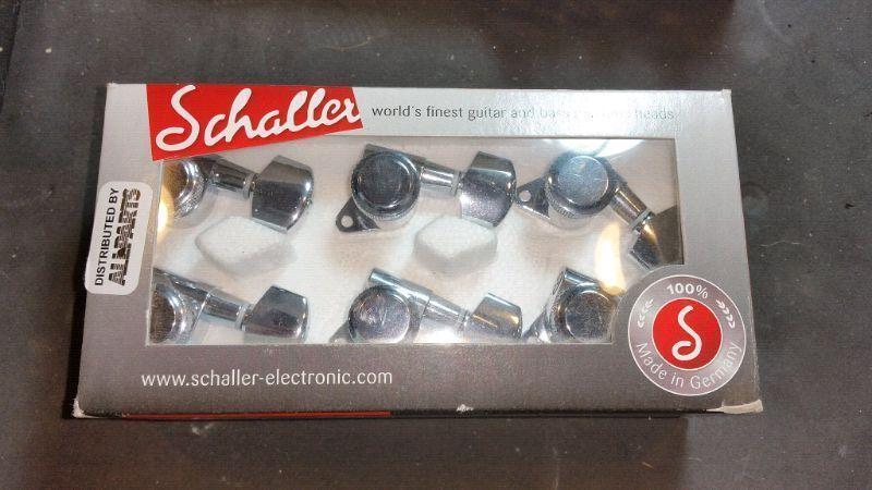 Schaller in line 6 locking tuners. New in Box