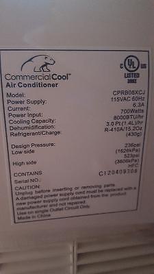 Portable Air Conditioner, 8000 BTUs