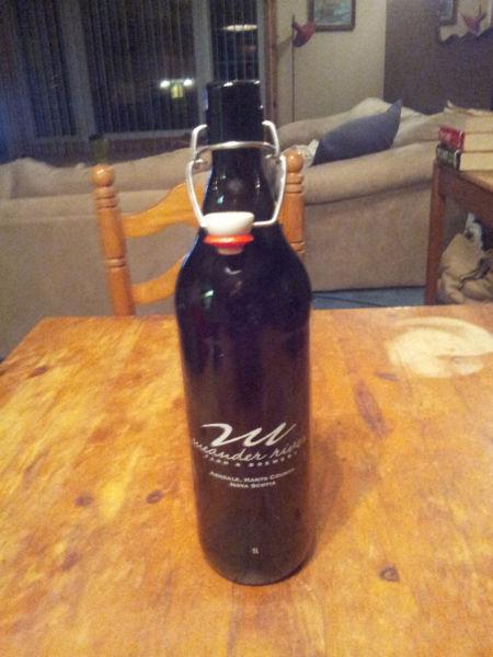 1 dozen, Flagon Type, 1 litre resealable (swing top), Beer Bottl