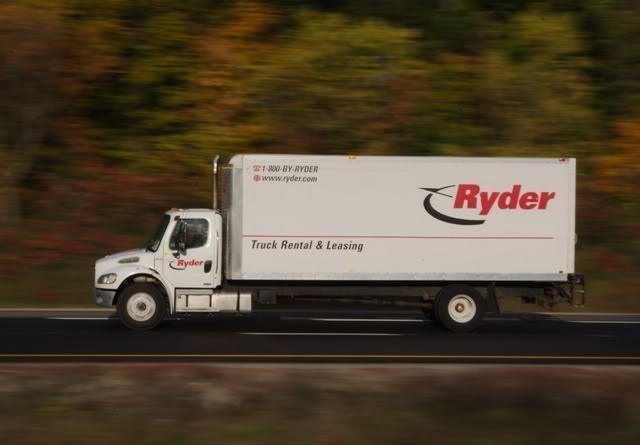 RYDER STORAGE CAP TRUCK BODY CONTAINER-GREAT 4 WOOD