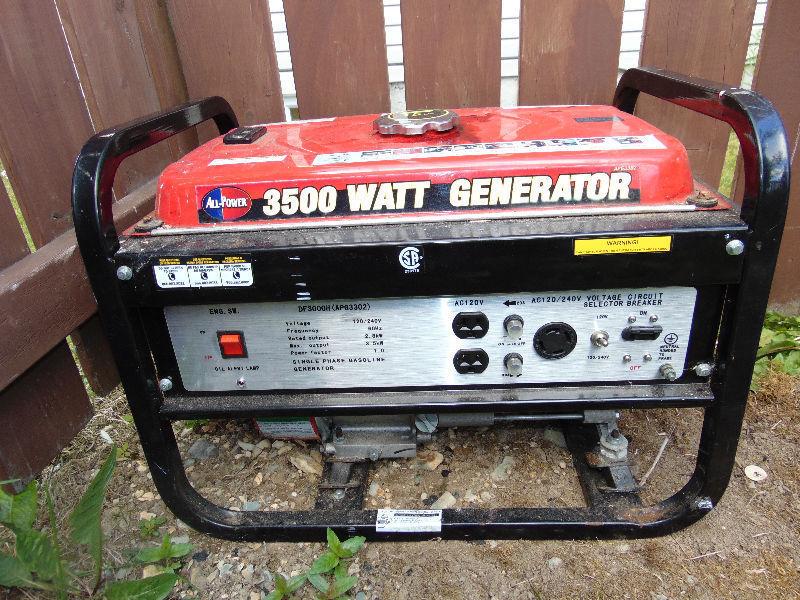 3500 watt generator