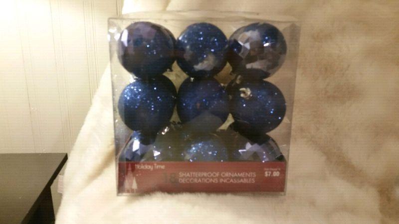 New in Packages, Shatterproof Ornaments