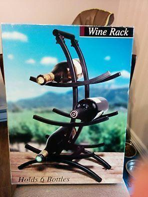 NEW UNOPENED METAL WINE RACK