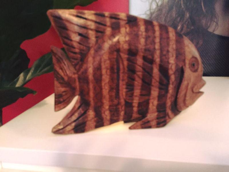 Wooden Fish Decor