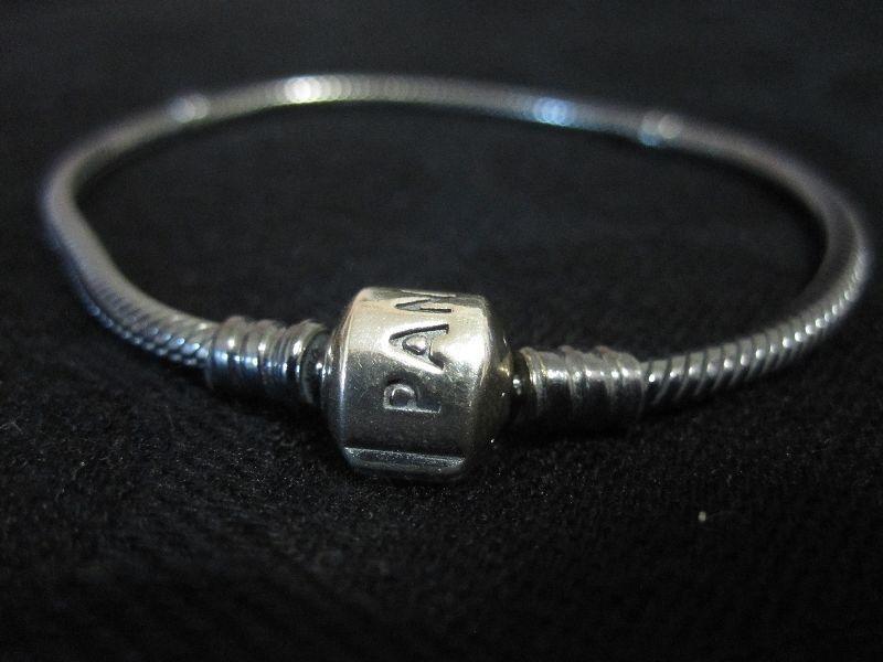 Authentic Pandora Oxidized Sterling Silver Bracelet