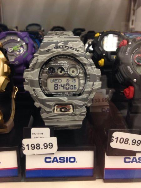 Casio Gshock Camo Limited Edition