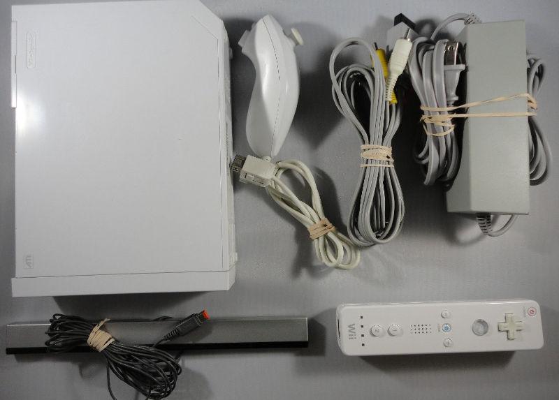 White Wii Console