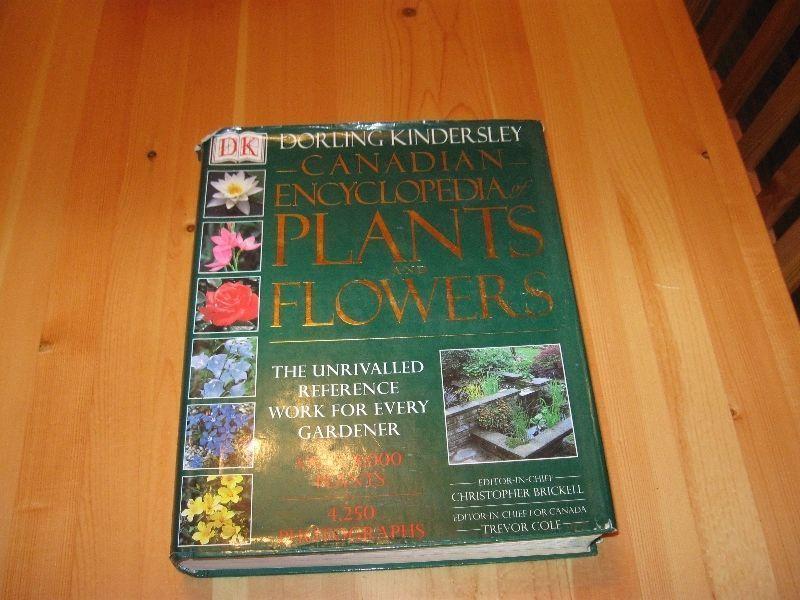 BOOK - CANADIAN PLANT AND FLOWER ENCYCLOPEDIA - REDUCED!!!