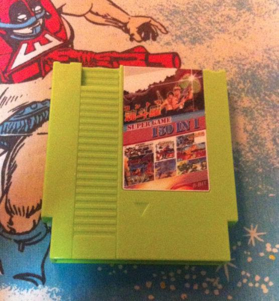 150 in 1 NES Nintendo Cartridge Vintage Games Contra Castlevania