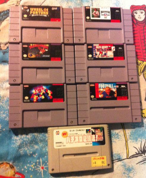 SNES Games Super Nintendo Super Famicom Aero Acrobat Tetris
