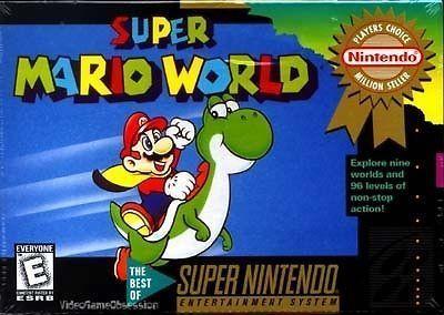 Super Mario World for the Super Nintendo !