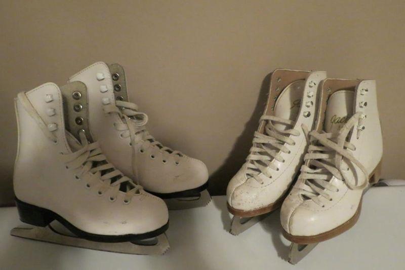 size 7 and 11 girls skates