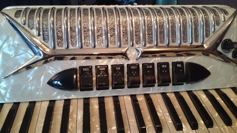 Full Size Guerrini Piano Accordion For Sale (With Pickup)