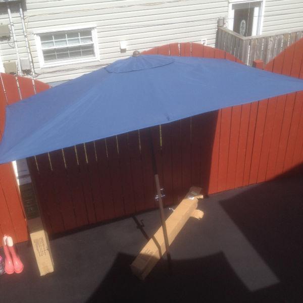 Umbrella (blue patio umbrellas)
