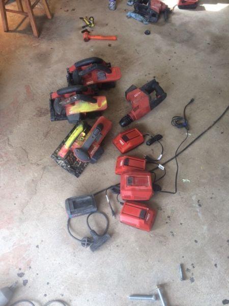 36 volt bare Hilti tools