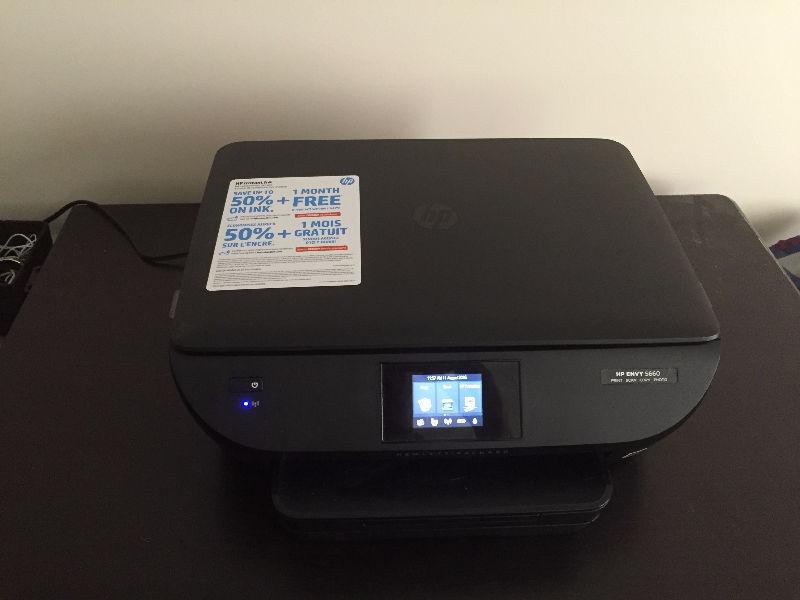 Moving Sale : HP Envy 5660 Wireless All in One Inkjet Printer