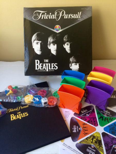 Beatles Trivial Pursuit - never played, pieces still packaged